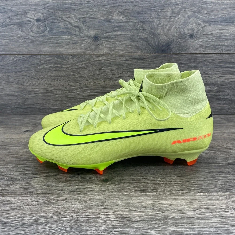 Nike Air Zoom Mercurial Superfly 10 Pro Mens 10.5 Green Soccer Cleats HF9433